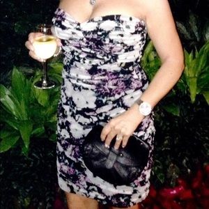 BCBG strapless dress